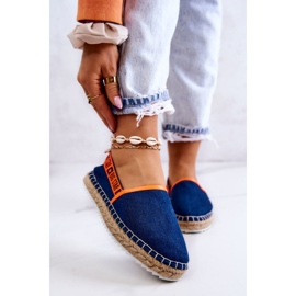 Espadrillas slip-on Big Star JJ274877 Blu navy 1