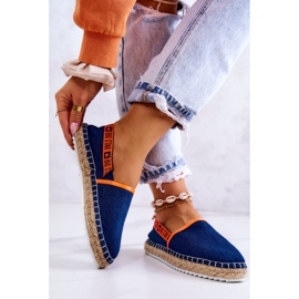 Espadrillas slip-on Big Star JJ274877 Blu navy 2