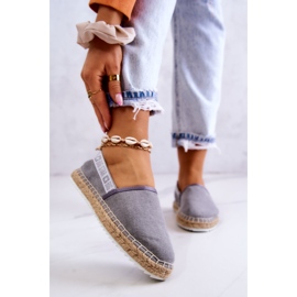Espadrillas slip-on Big Star JJ274876 Grigio 1