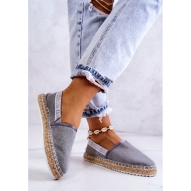 Espadrillas slip-on Big Star JJ274876 Grigio 2