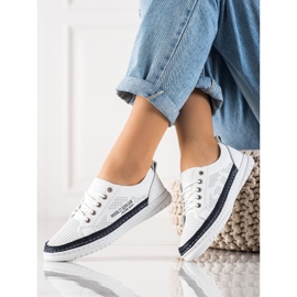 Evento Sneakers in pelle bianca 1