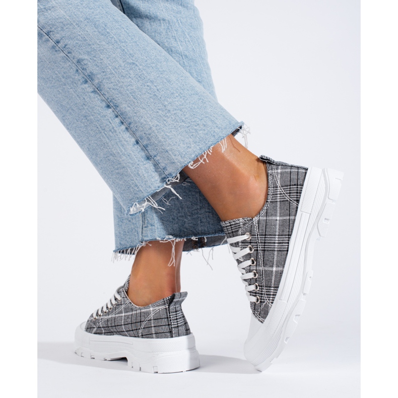 Mckeylor Sneakers Con Motivo grigio 1