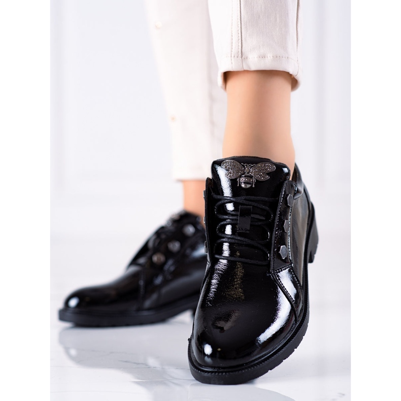 S. BARSKI Scarpe stringate S.BARSKI nero 1