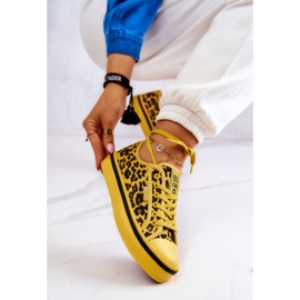 Sneakers da Donna Pantera Big Star JJ274616 Gialle giallo 1