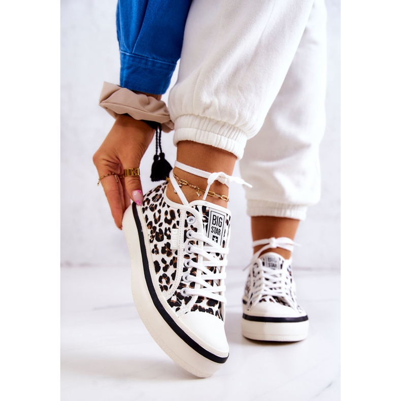 Sneakers da Donna Pantera Big Star JJ274615 Bianche bianca 1