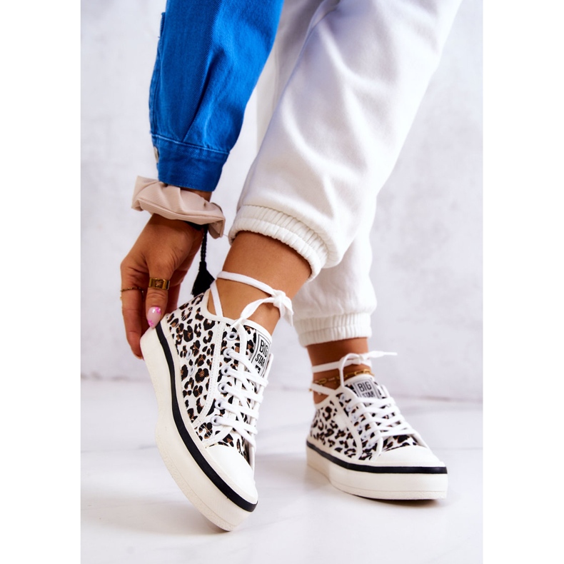 Sneakers da Donna Pantera Big Star JJ274615 Bianche bianca 2