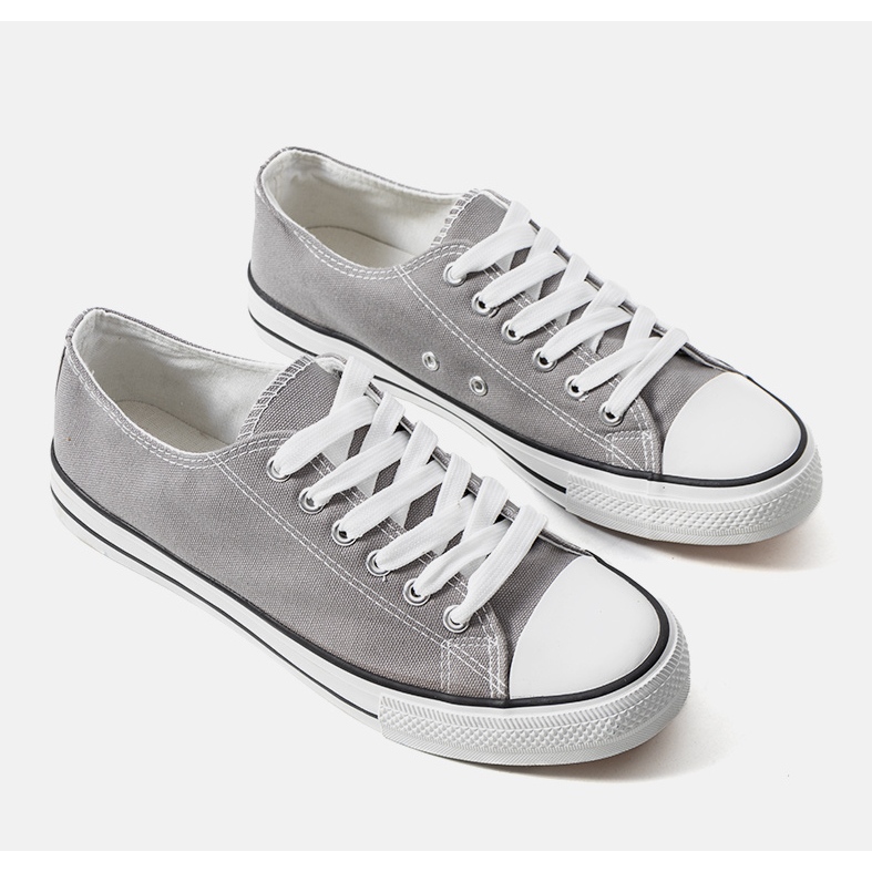 Sneakers grigie da uomo Viktor grigio 1