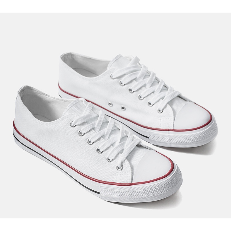 Sneakers bianche da uomo Viktor bianco 1