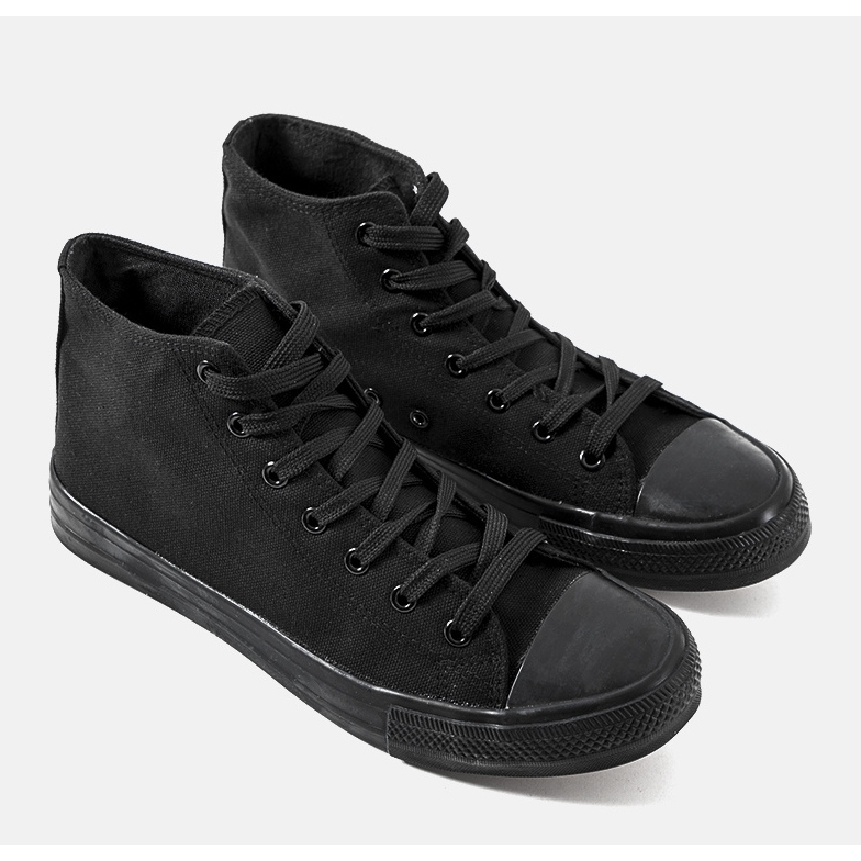 Sneakers alla caviglia Paus nere nero 1