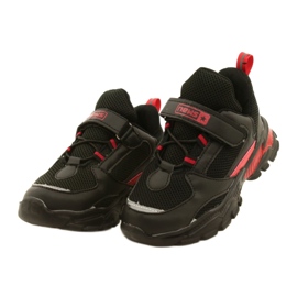Sports Boys Boys 'Velcro News 22DZ32-4932 Czarne-Czerwone nero 2