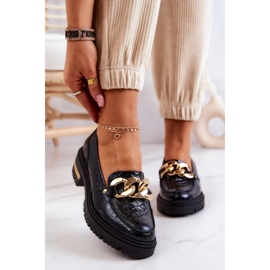PA2 Mocassini da donna Mocassini in pelle neri Mollie nero 2