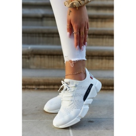 Scarpe Sportive da Donna Memory Foam Big Star JJ274271 Bianche bianco 2