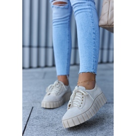 Lewski Shoes Scarpe scamosciate Scarpe Lewski 3163 Beige chiaro 1