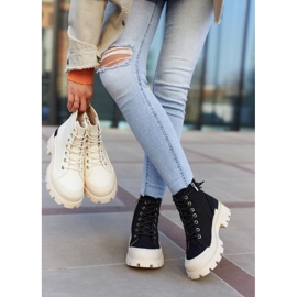 S.Barski Sneakers da donna Stivali Larina neri nero 1