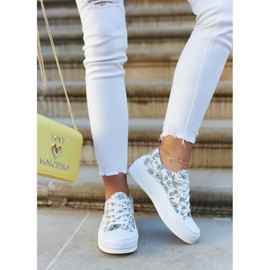 PM1 Sneakers da donna bianche Humphrey bianco nero 2