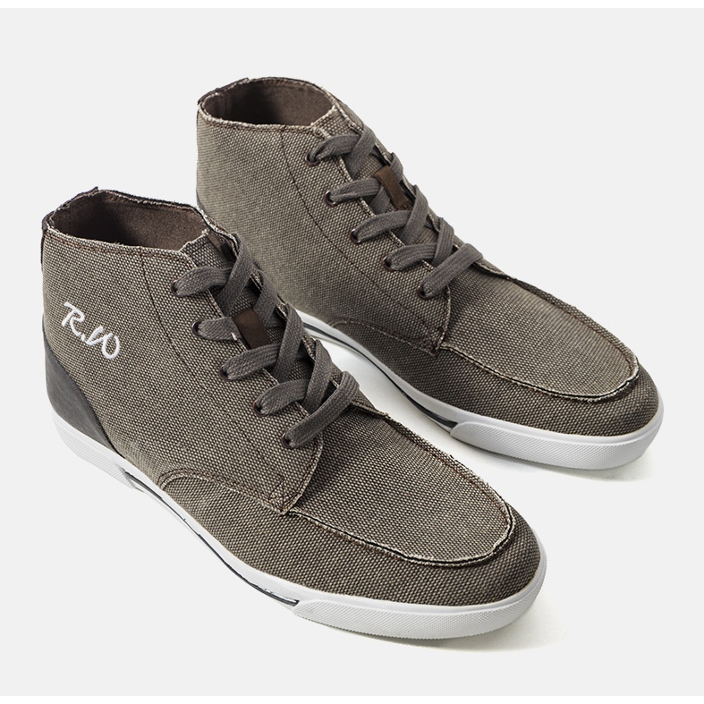 Sneaker Perez marrone alla caviglia beige 1