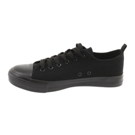 Sneakers da uomo di colore nero American Club LH16 / 22 1