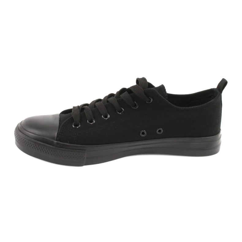 Sneakers da uomo di colore nero American Club LH16 / 22 1