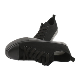 Sneakers da uomo di colore nero American Club LH16 / 22 5