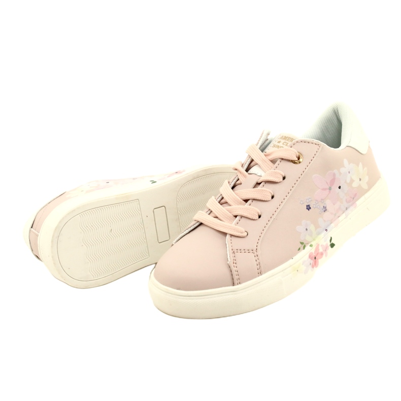 Scarpe da ginnastica rosa American Club ES91 3