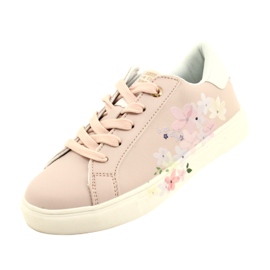 Scarpe da ginnastica rosa American Club ES91 4
