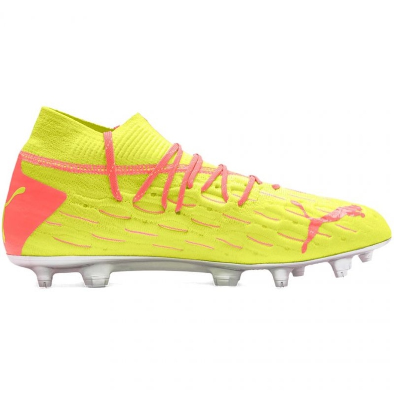 Scarpe da calcio Puma Future 5.1 Netfit M Osg Fg Ag 105931 01 rosso arance e rosse 1