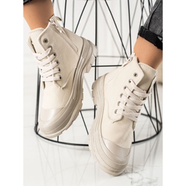 Sabatina Sneakers Alte Originali beige 1