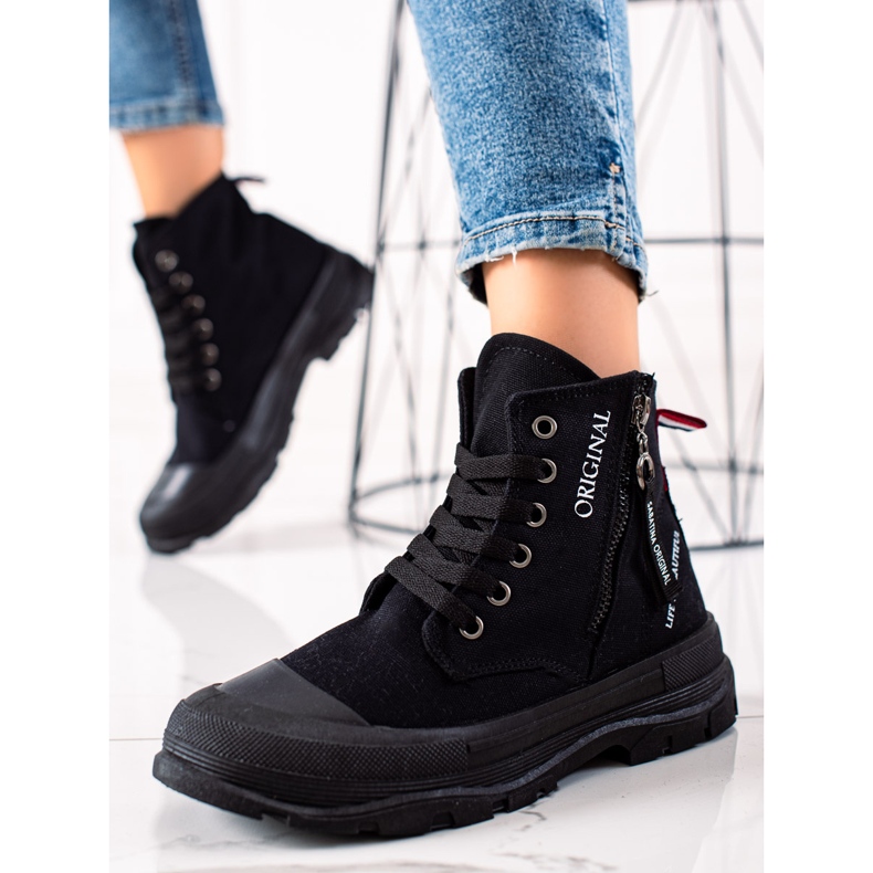 Sabatina Scarpe Da Ginnastica Con Cerniera nero 1