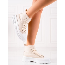 TRENDI Sneakers alte beige 2