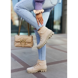 S.Barski Stivali in camoscio Legati Dalles beige chiaro 2