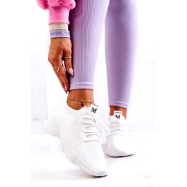 PS1 Scarpe Sportive Sneakers Bianche Nolene bianco 2