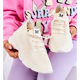 PS1 Scarpe Sportive Sneakers Tessuto Nolene beige chiaro 1