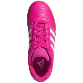 Scarpe da calcio Adidas Super Sala Jr G55911 rose e viola 2