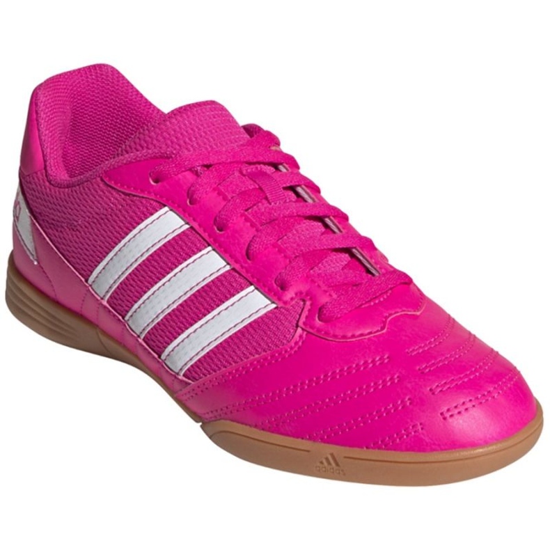 Scarpe da calcio Adidas Super Sala Jr G55911 rose e viola 3