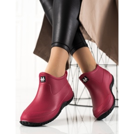 TRENDI Galosce rosse basse rosso 1