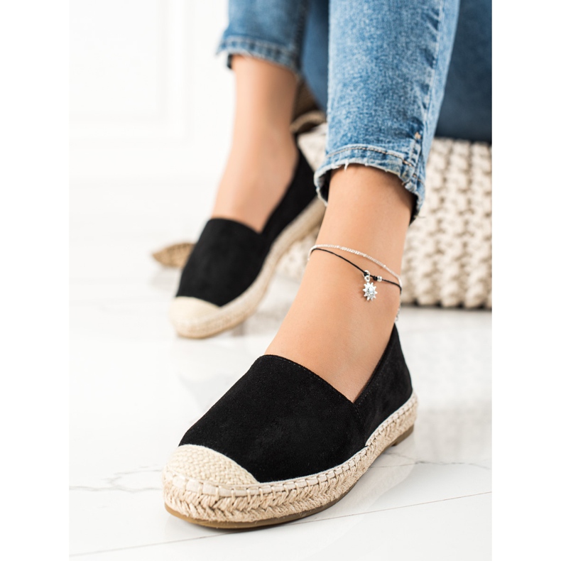 Bestelle Espadrillas in camoscio nero 1
