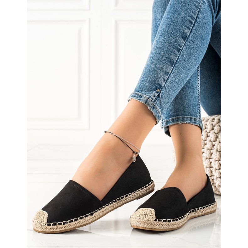 TRENDI Espadrillas Nere Classiche nero 2