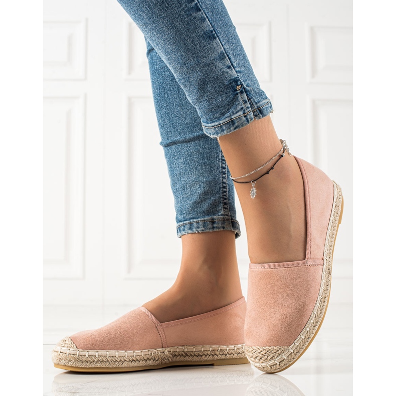 Lucky Shoes Espadrillas in polvere rosa 1