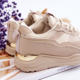 FR1 Scarpe sportive per bambini Sneakers Beige Kizzie 1