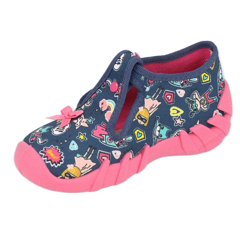 Scarpe per bambini Befado 110P456 blu navy multicolore 5