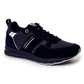 Scarpe sportive da uomo Cross Jeans JJ1R4015C Blu navy 1