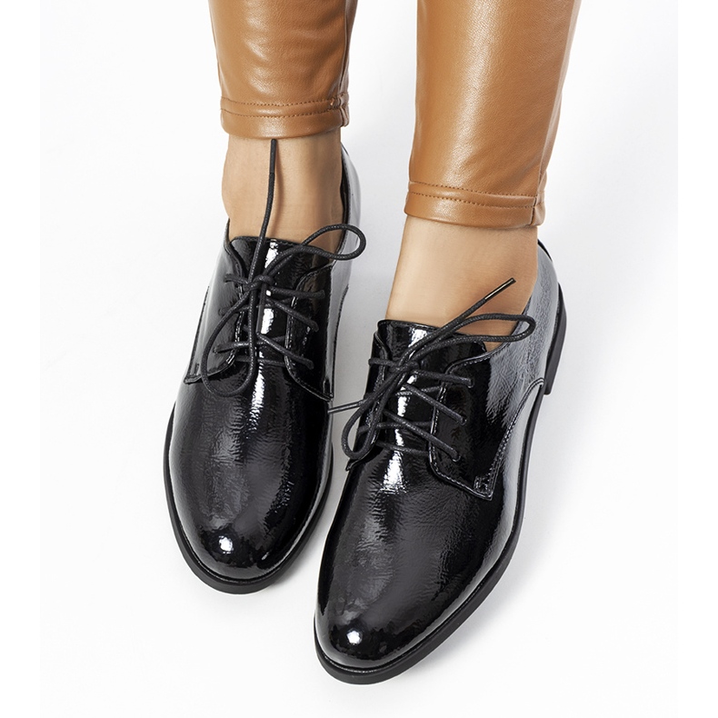 Scarpe da donna Gardi laccate nere nero 1