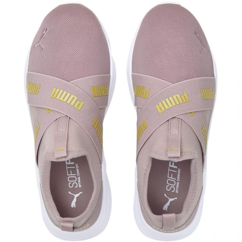Scarpe Puma Wired Run Slipon da donna 382299 05 rosa 1