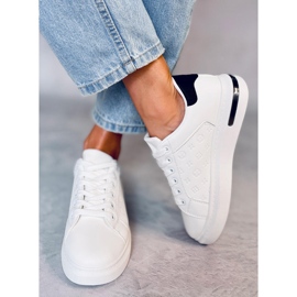 Sneakers Amala Negro da donna bianco 1