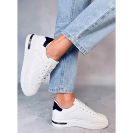 Sneakers Amala Negro da donna bianca 2