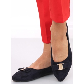 Ballerine da donna Janya Deep Orchid blu navy 1