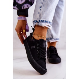 Sneakers Basse da Donna Big Star JJ274563 Nere nero 1