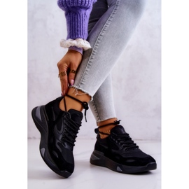 Vinceza Scarpe sportive da donna Sneakers Black Spencer nero 2