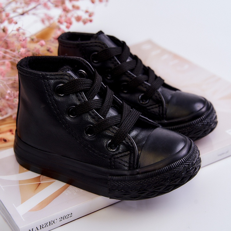Sneakers Alte da Bambino Nere Marney nero 1