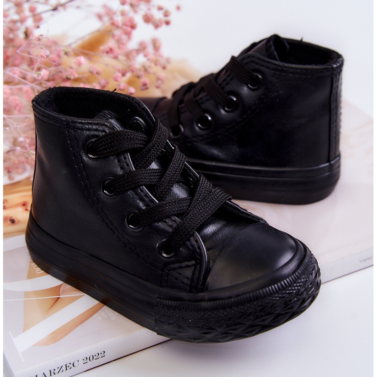 Sneakers Alte da Bambino Nere Marney nero 2